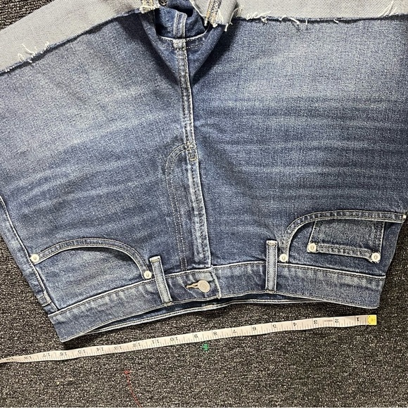Lucky Brand Relaxed Blue Denim Short Medium Wash Size 8 / 29 - Picture 13 of 15